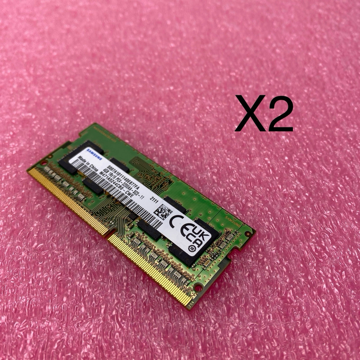 Samsung 4GB DDR4 PC4-3200AA Laptop RAM M471A5244CB0-CWE - Lot of 20