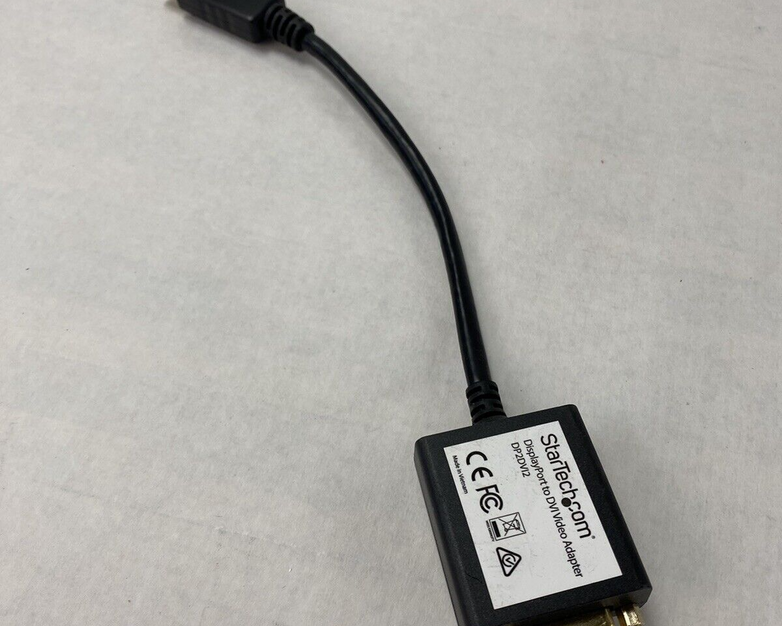Lot of 10 Startech DP2DVI2 DisplayPort Male to DVI Female Adapter