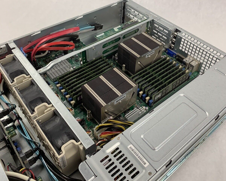 SuperMicro CSE-825-7 2x 12-Core AMD Opteron 6168 1.9 GHz 128 GB RAM No HDD No OS