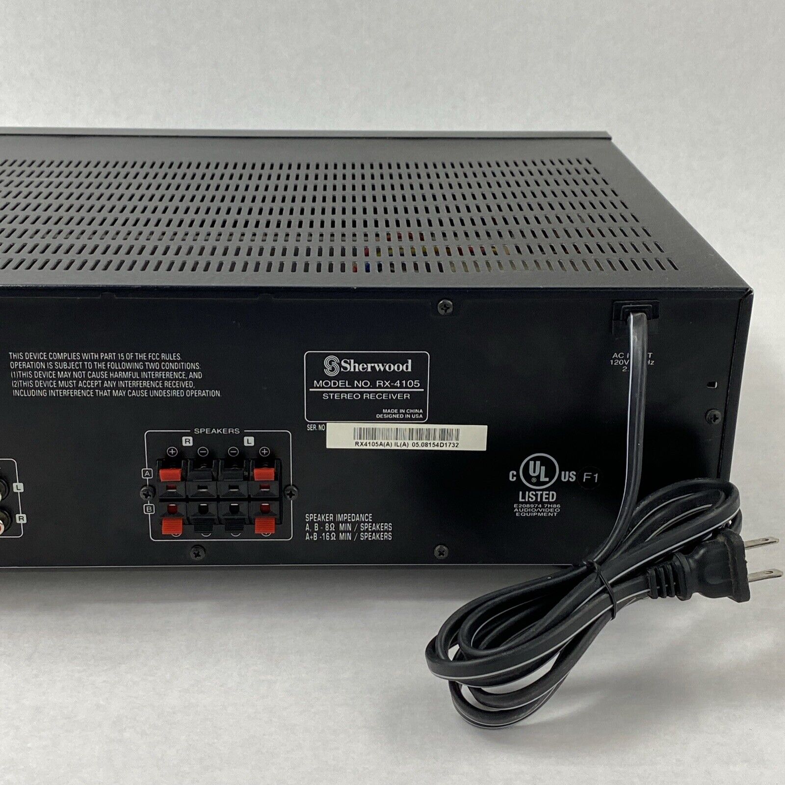 Sherwood RX-4105 AM/FM 2-Channel Stereo Receiver