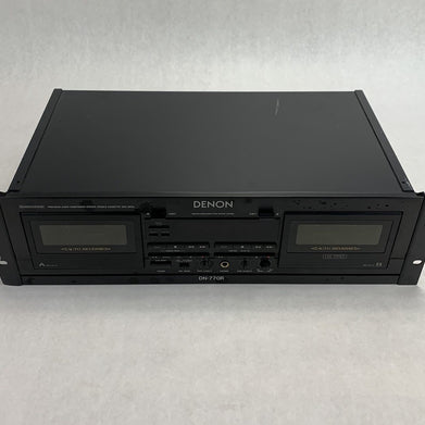 Denon DN-770R Stereo Double Casette Tape Deck - Parts or Repair