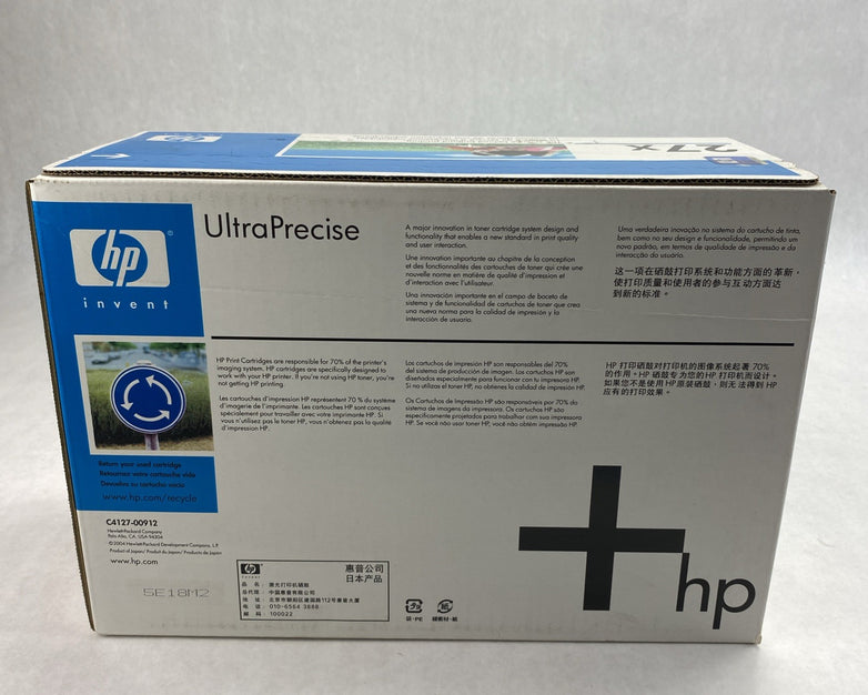 Genuine/OEM HP C4127X High Volume Black Toner Cartridge For LaserJet 4000/4050