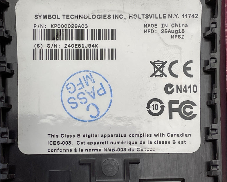 Symbol Motorola KP000026A03 Keypad for MC9090 Lot of 9