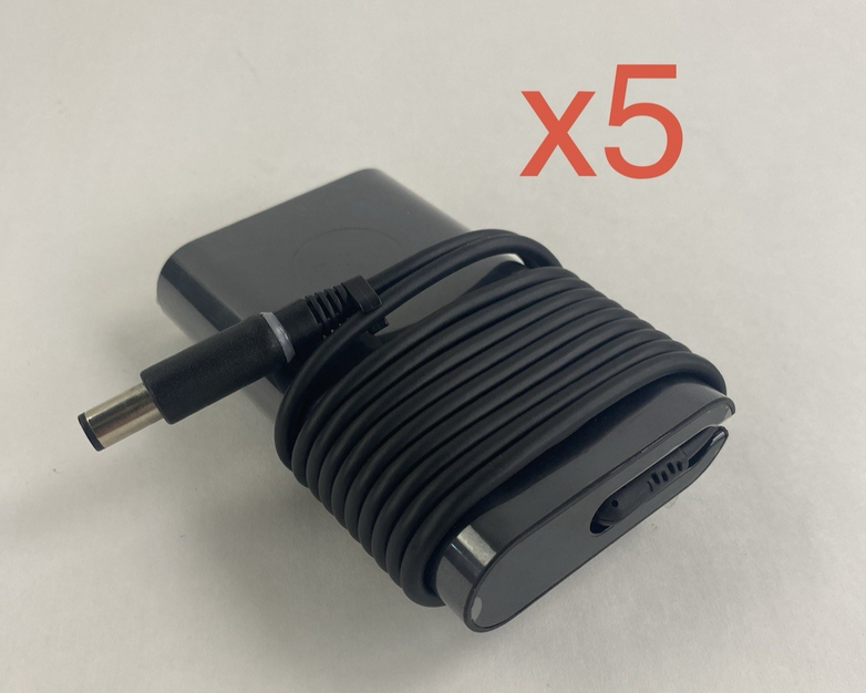 Dell LA65NM130 HA65NM130 65W 19.5V 7.4mm Barrel Charger AC Adapter Lot of 10