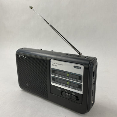 Sony ICF-38 FM/AM 2Band Radio  Tested