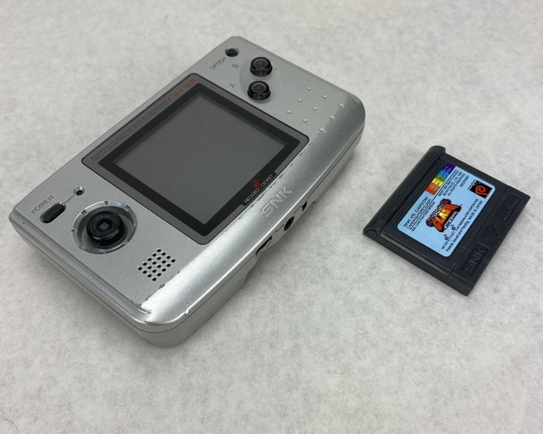 SNK Neo Geo Pocket Color Console With Card Fighters Flash Game - Tested