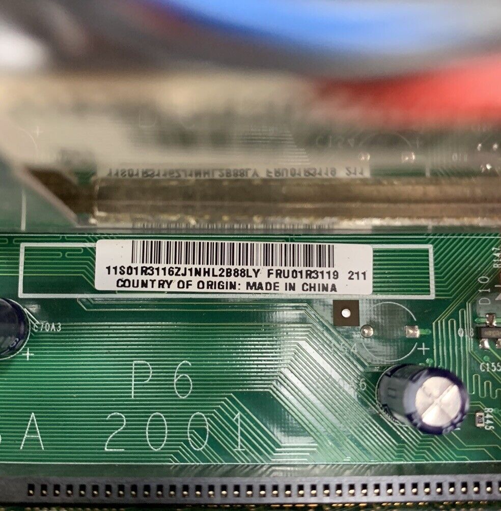IBM P6 Motherboard Intel Pentium 4 2GHz 512MB RAM w/ Shield