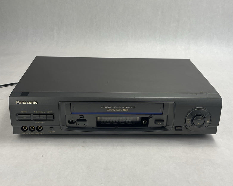 Panasonic Blue Line PV-VS4820 Omnivision Missing Faceplate Tested Working