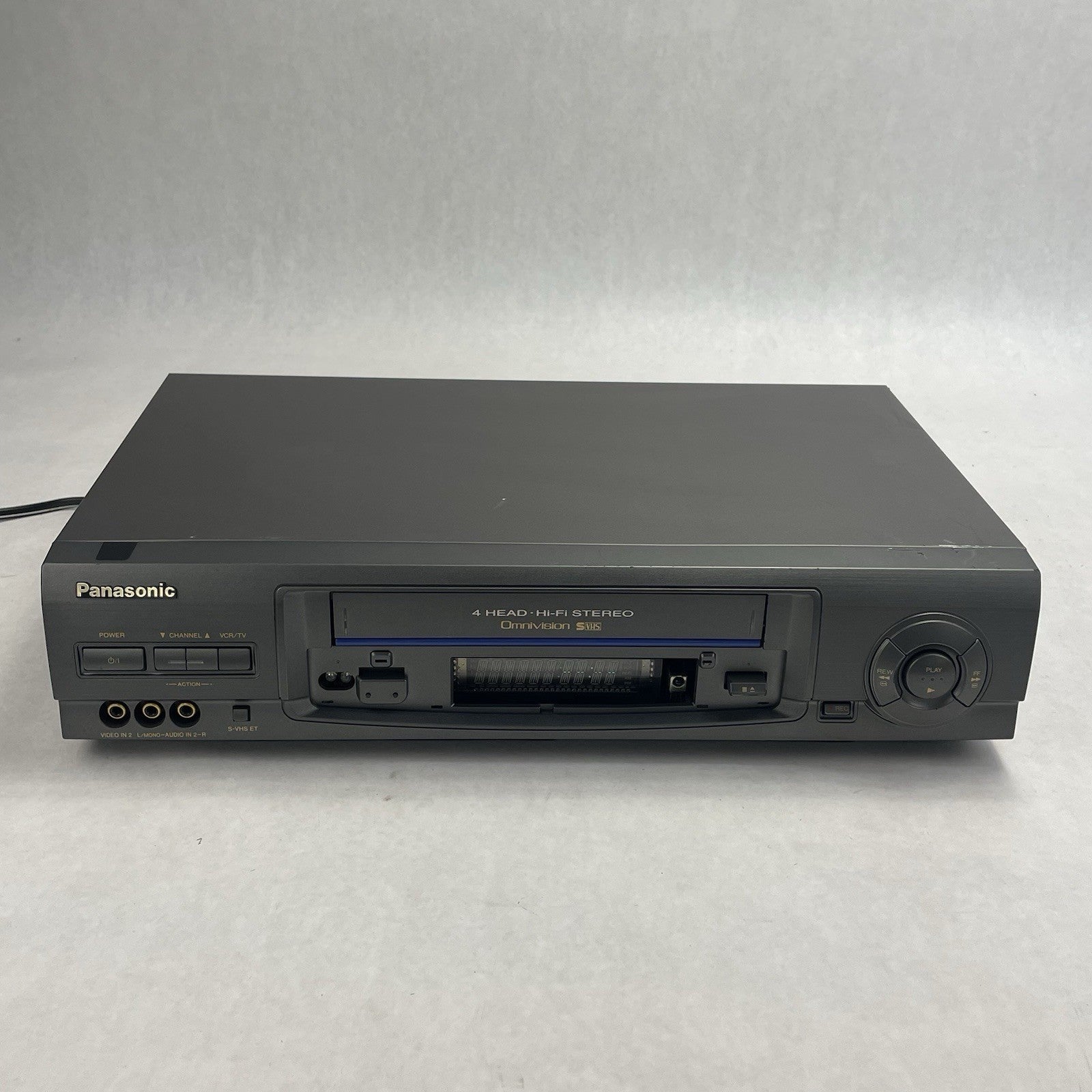Panasonic Blue Line PV-VS4820 Omnivision Missing Faceplate Tested Working1