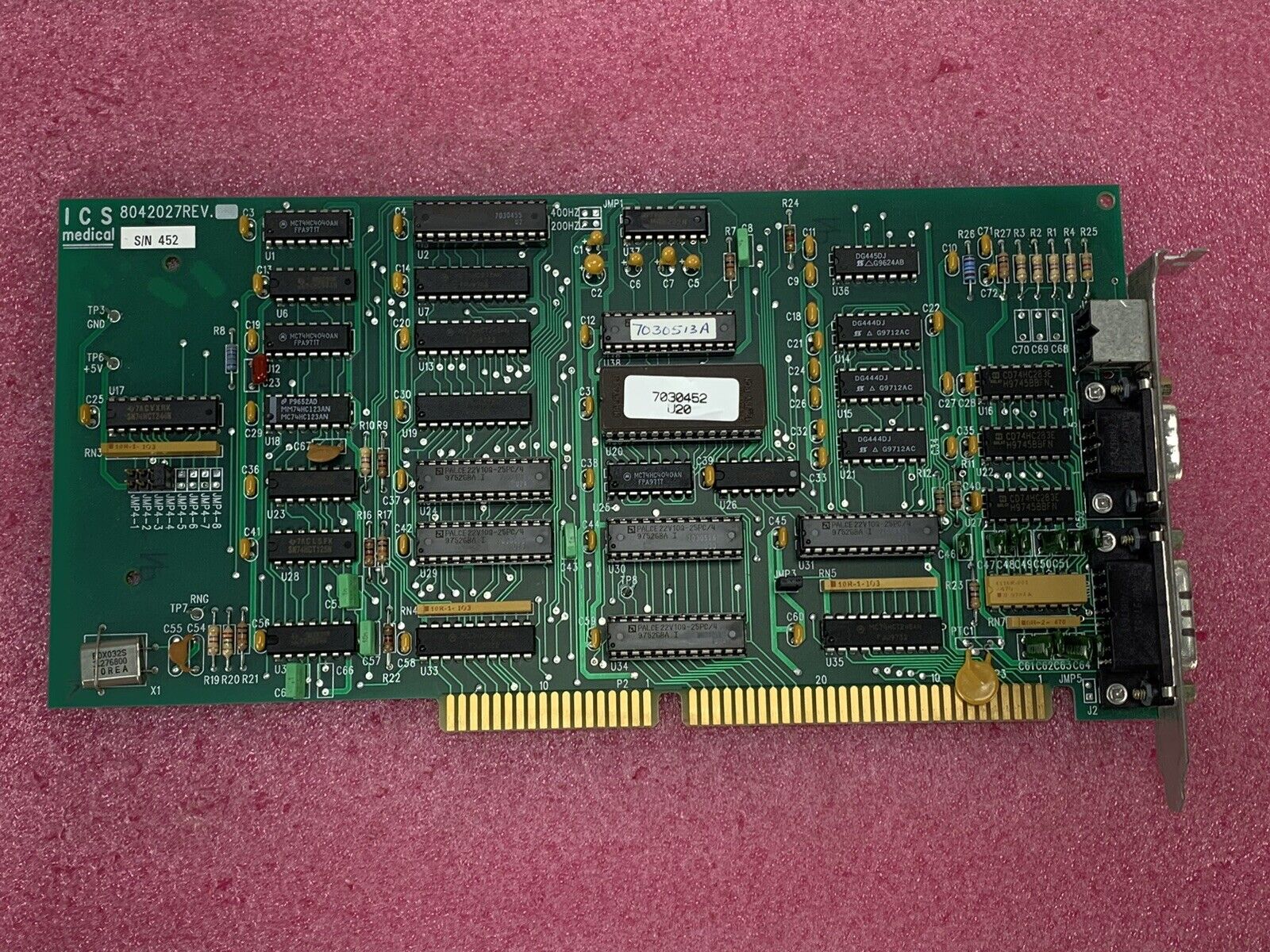 ICS Medical 8042027 ISA PC Interface Card NCA-200