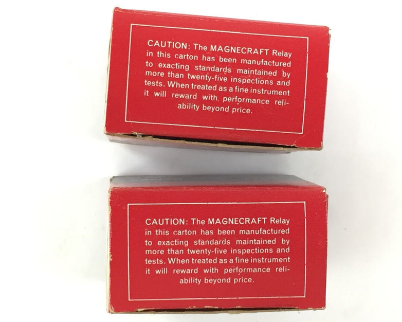 Magnecraft W132MPCX-5 400 Ohm 48VDC Contact Relay Lot of 2