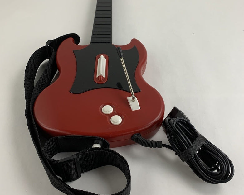 RedOctane PSLGH Guitar Hero Wired Guitar Red For Playstation 2