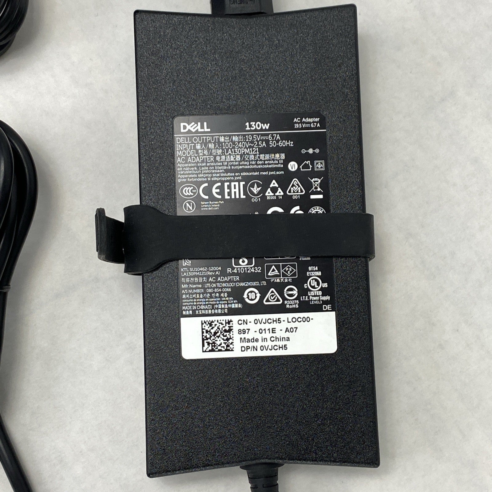 Dell LA130PM121 130W 19.5V 6.7A 7.4mm Barrel Laptop AC Adapter (Lot of 10)