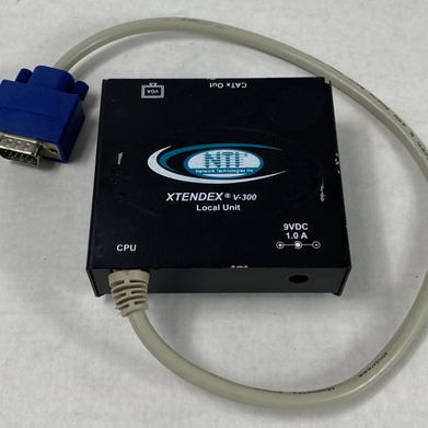 NTI Xtendex V-300 CAT5 VGA Video Extender Local Unit No Power Supply