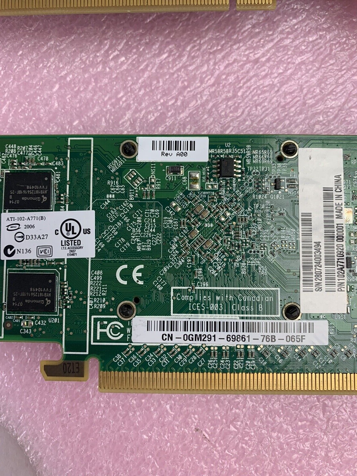 LOT of 3 Dell ATI Radeon 102-A771 Dell JJ461