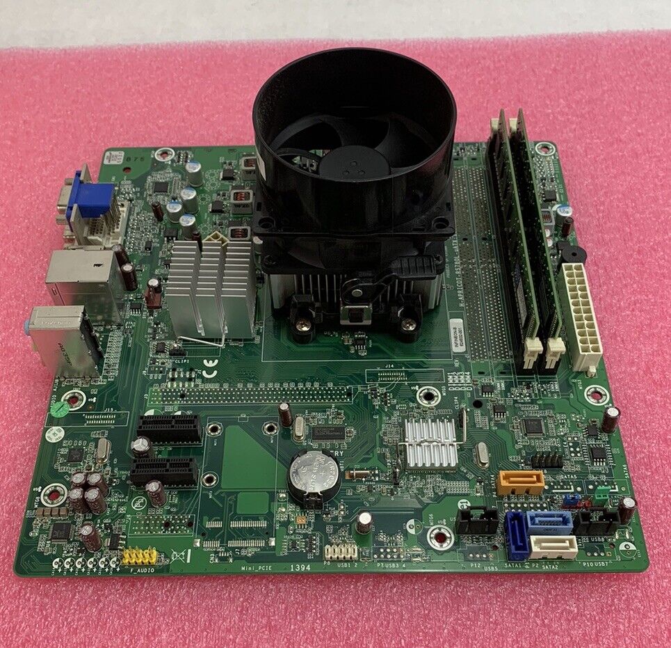 HP s5610f SFF Motherboard AMD Athlon x2 250 3GHz 4GB RAM w/Shield