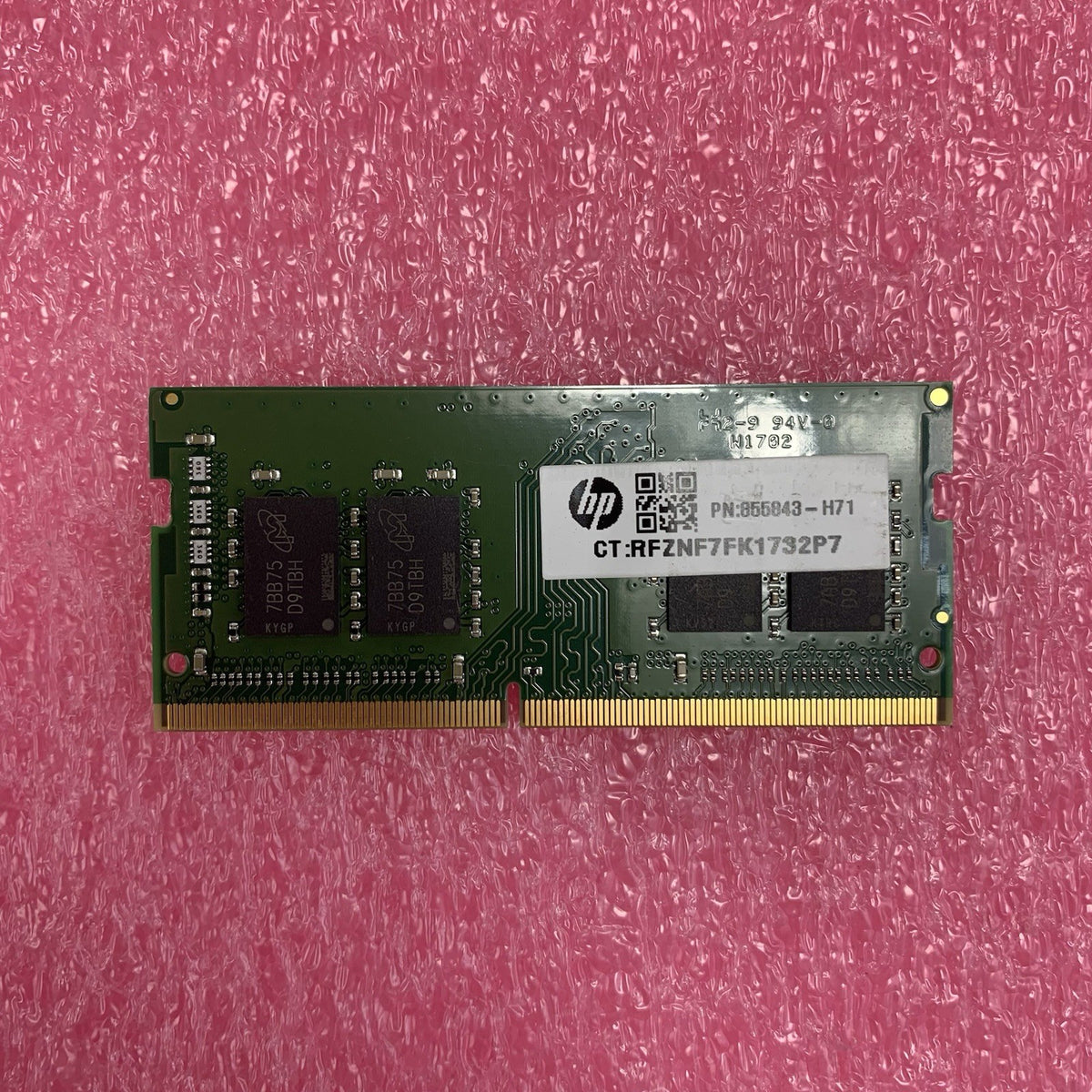 Kingston 9995624-E15.A00G PC4-2400R-SA1-11 8GB 1Rx8 Desktop Memory RAM6