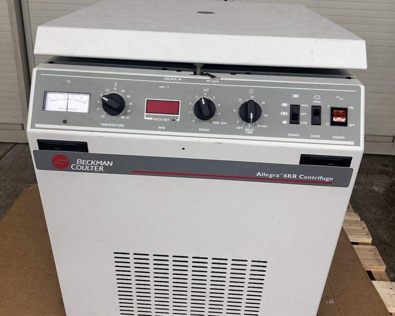 Beckman Allegra 6KR Refrigerated Centrifuge w/ Bucket Rotor - Parts or Repair