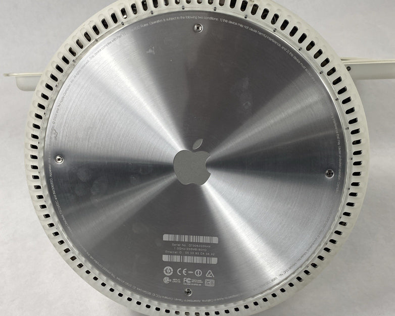 Apple M6498 iMac G4 17" 2003 PowerPC 7445 G4 1.00 GHz 256MB RAM No HDD No OS