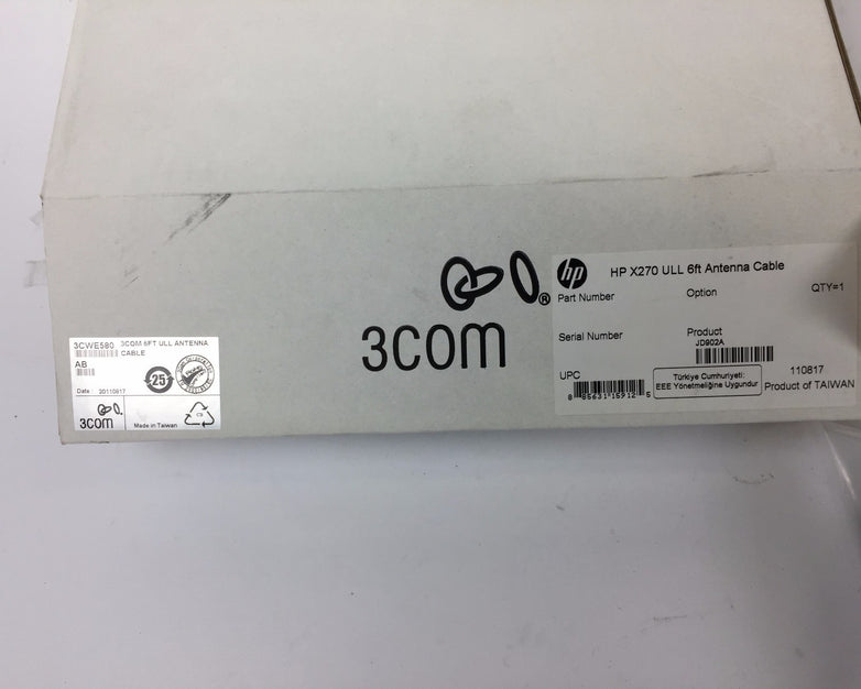 HP X270 Ultra Low Loss 6ft Antenna Cable JD902A