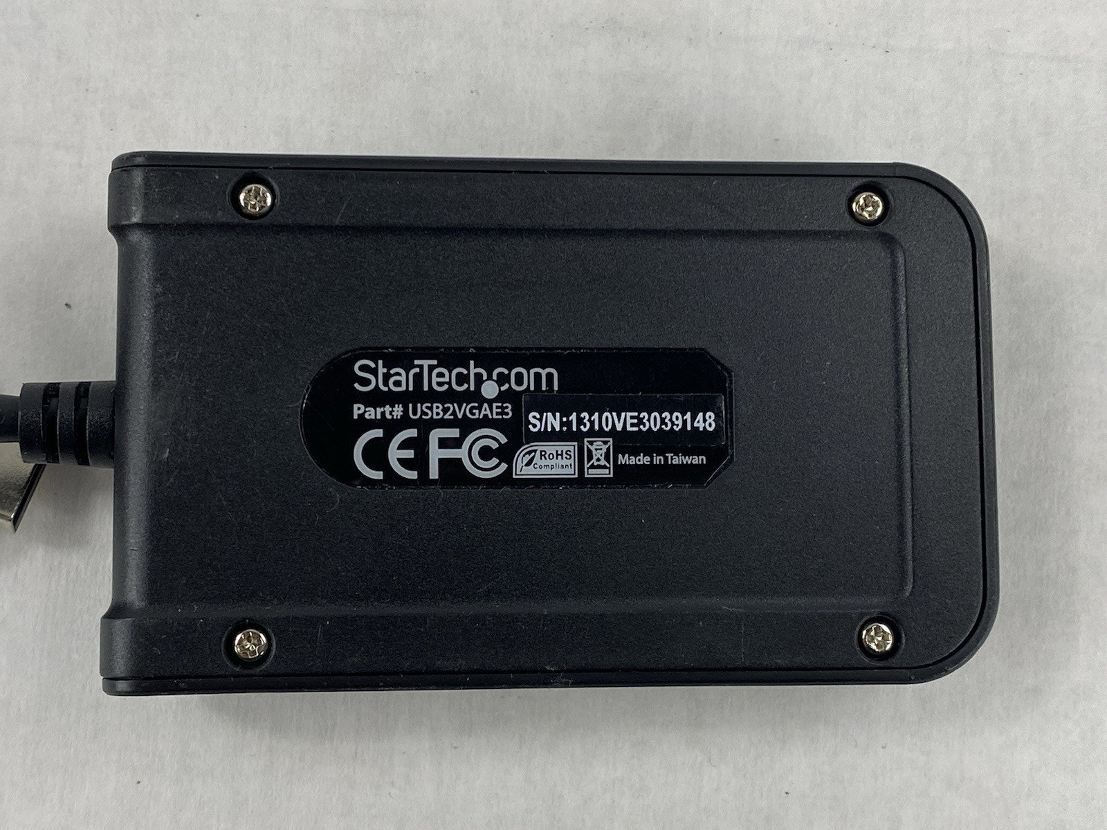 StarTech USB2VGAE3 USB 2.0 to VGA Adapter Lot of 7