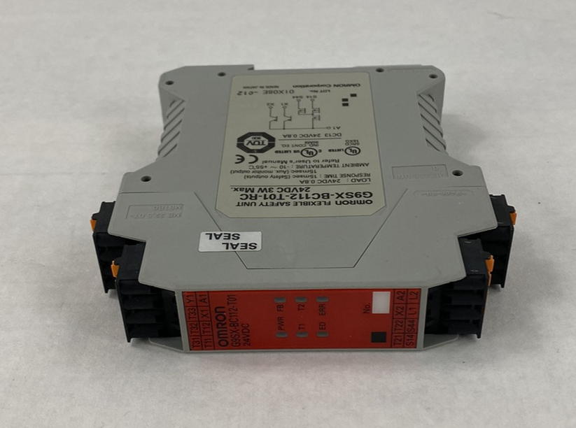 OMRON G9SX-BC112-T01-RC Flexible Safety Unit Load 24Vdc 0.8A
