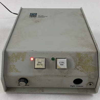 Clear-Com AB-100 On-Air Announcer Console with AC Adapter Power Tested