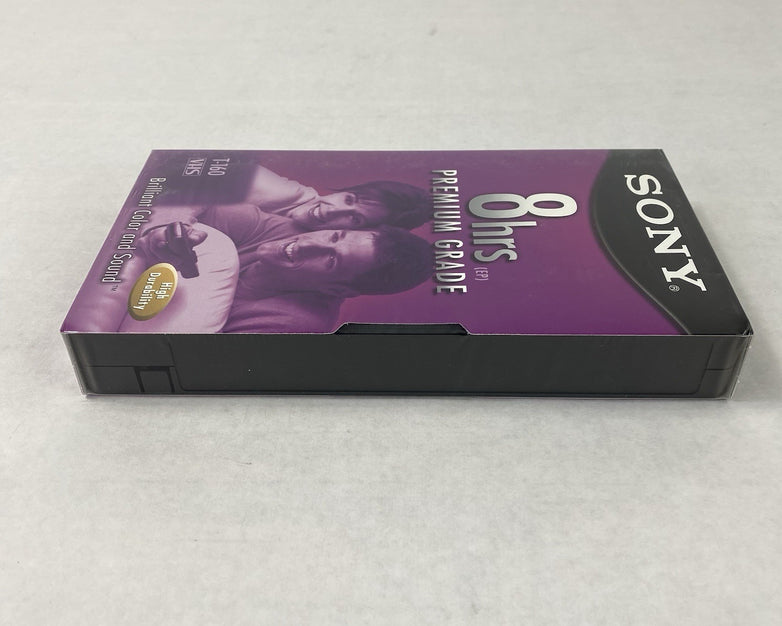 Sony T-160 8hrs Premium Grade VHS Video Cassette Brand New (Lot of 10)