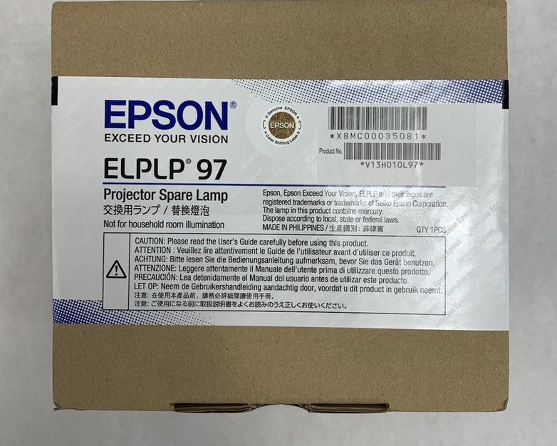 Epson ELPLP 97 OEM Projector Spare Lamp - New Sealed