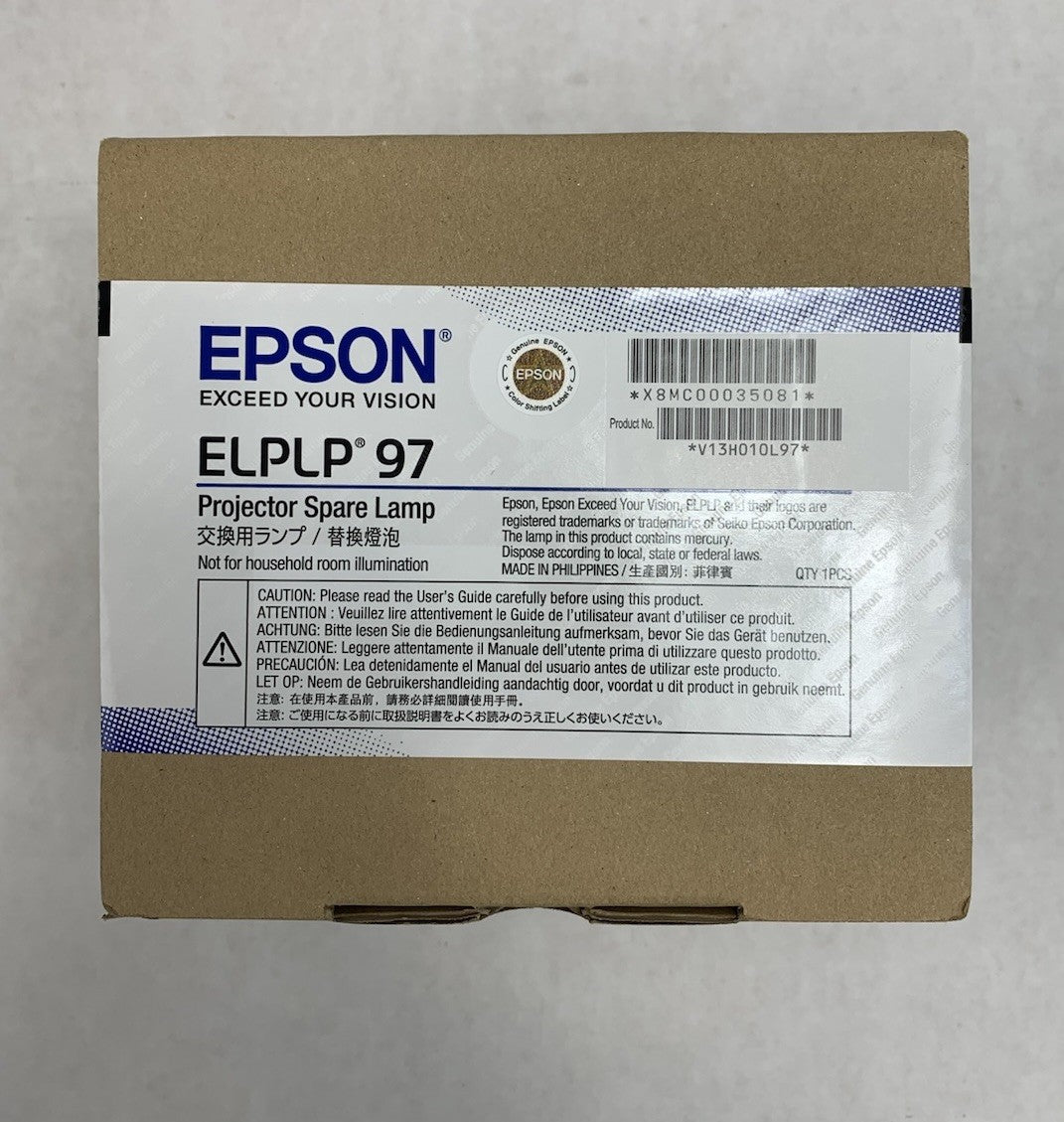 Epson ELPLP 97 OEM Projector Spare Lamp - New Sealed5