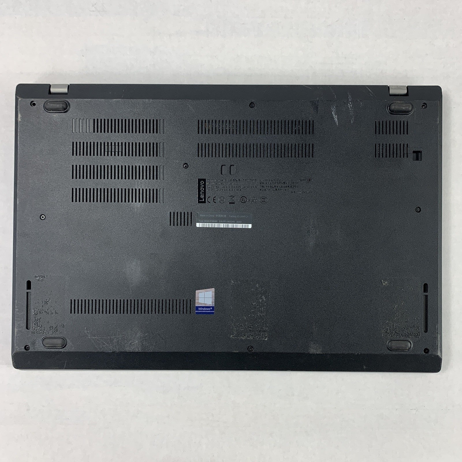 Lenovo ThinkPad L590 15" Laptop i5-8365U 1.6 GHz 8 GB Ram No OS No HDD No AC
