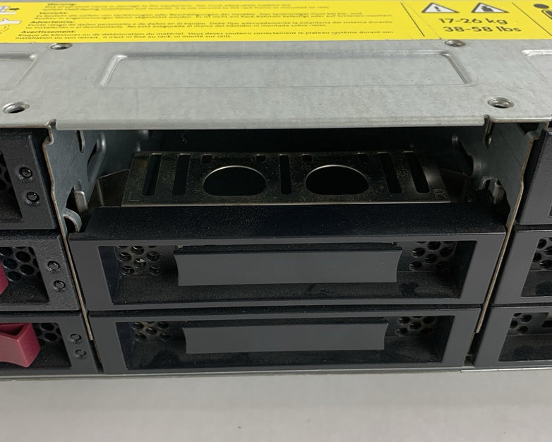 HP StorageWorks D2D Backup System 1x AMD Opteron 2383 2.7GHz 8GB RAM No OS/HDD