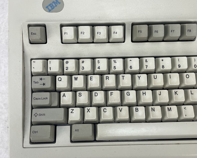 Vtg 1995 IBM Model M Clicky Mechanical Keyboard 92G7453 Lexmark Buckling Spring
