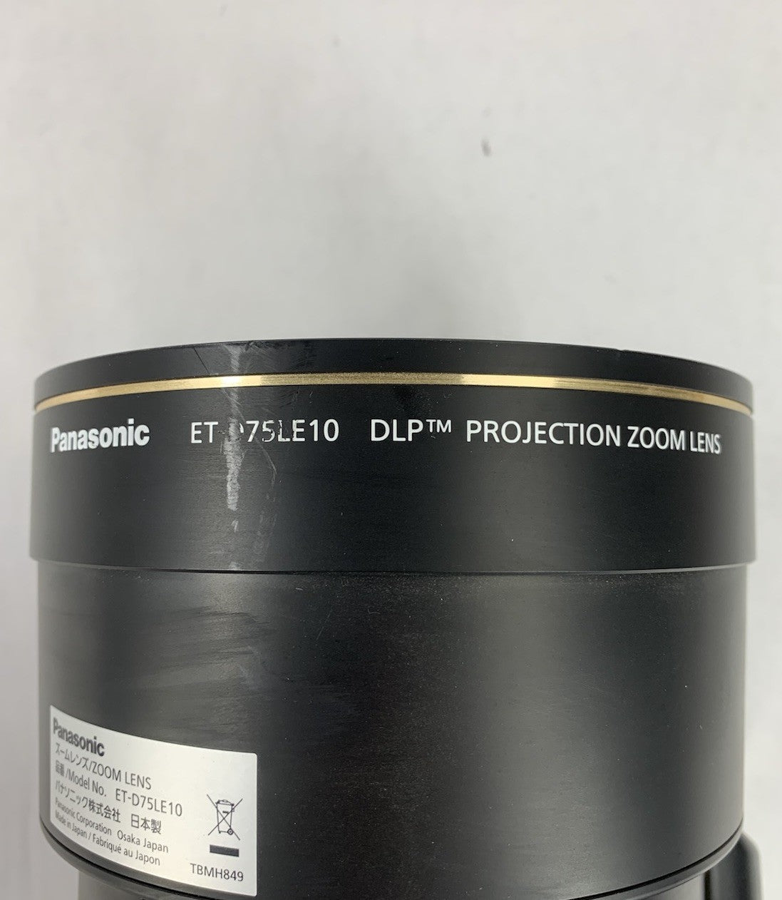 Panasonic ET-D75LE10 DLP Projection Zoom Lens No Cap8