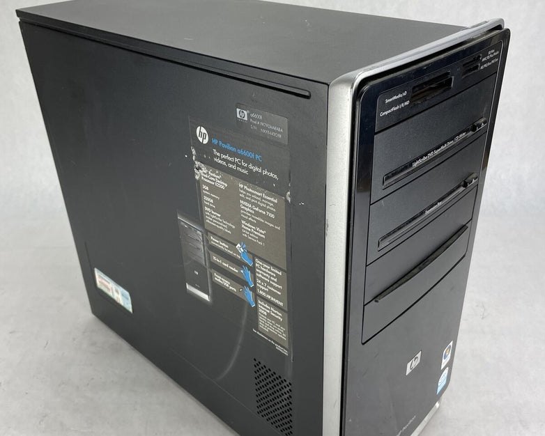 HP Pavilion a6600p MT Intel Pentium Dual E2200 2.2GHz 3GB RAM No HDD No OS