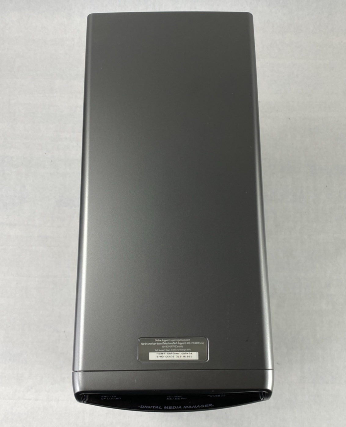 Gateway GM 5474 MT AMD Athlon 64 x2 3.10GHz 2GB RAM No HDD No OS