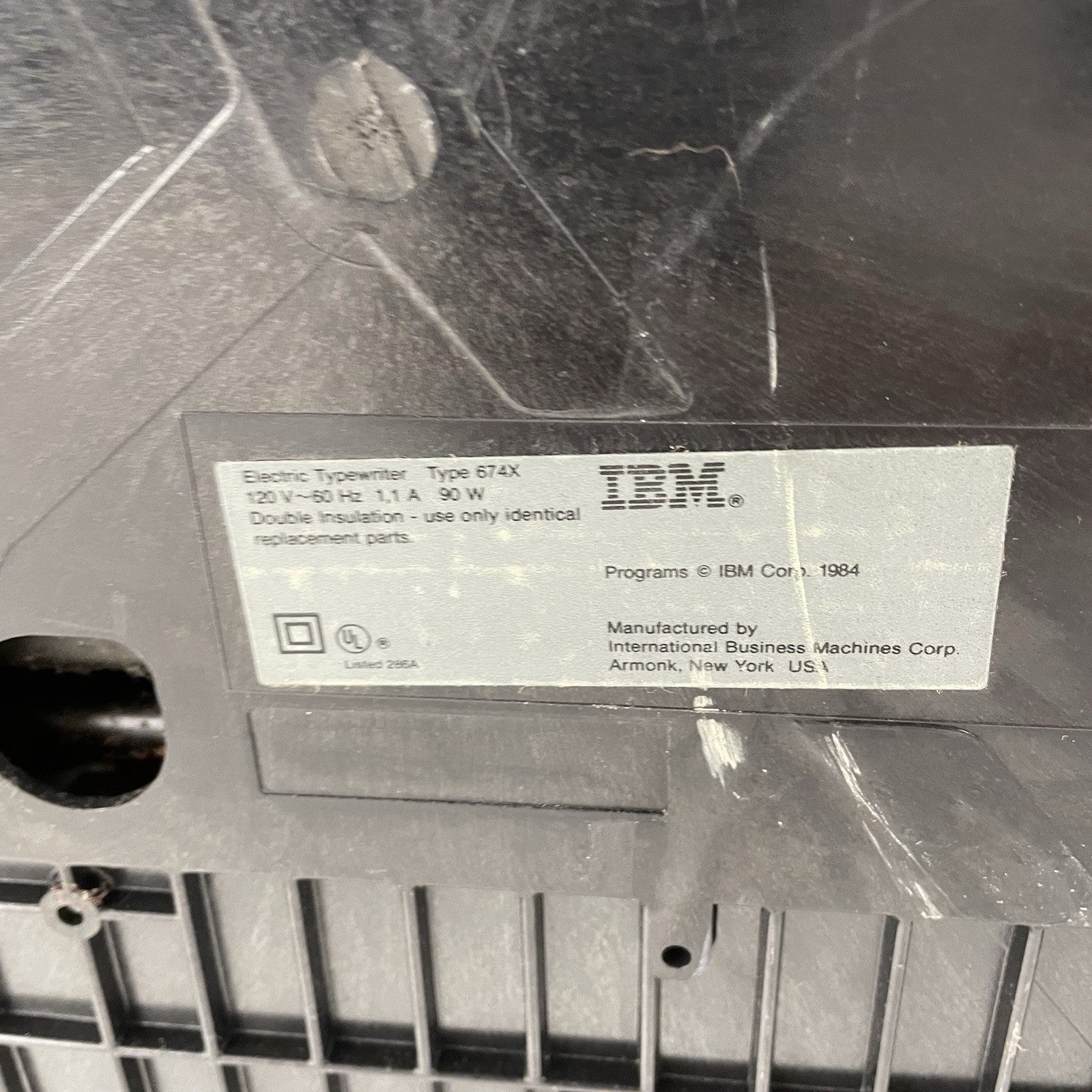 IBM Wheelwriter 3 Electronic Typewriter No Ribbon Parts or Repair