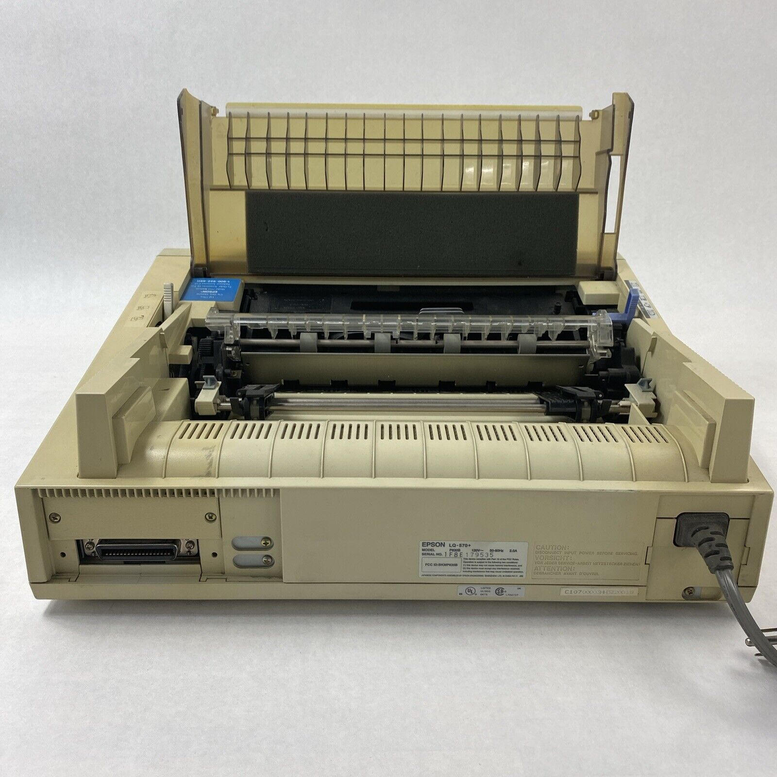 Epson LQ-570+ Dot Matrix Printer - Parts or Repair