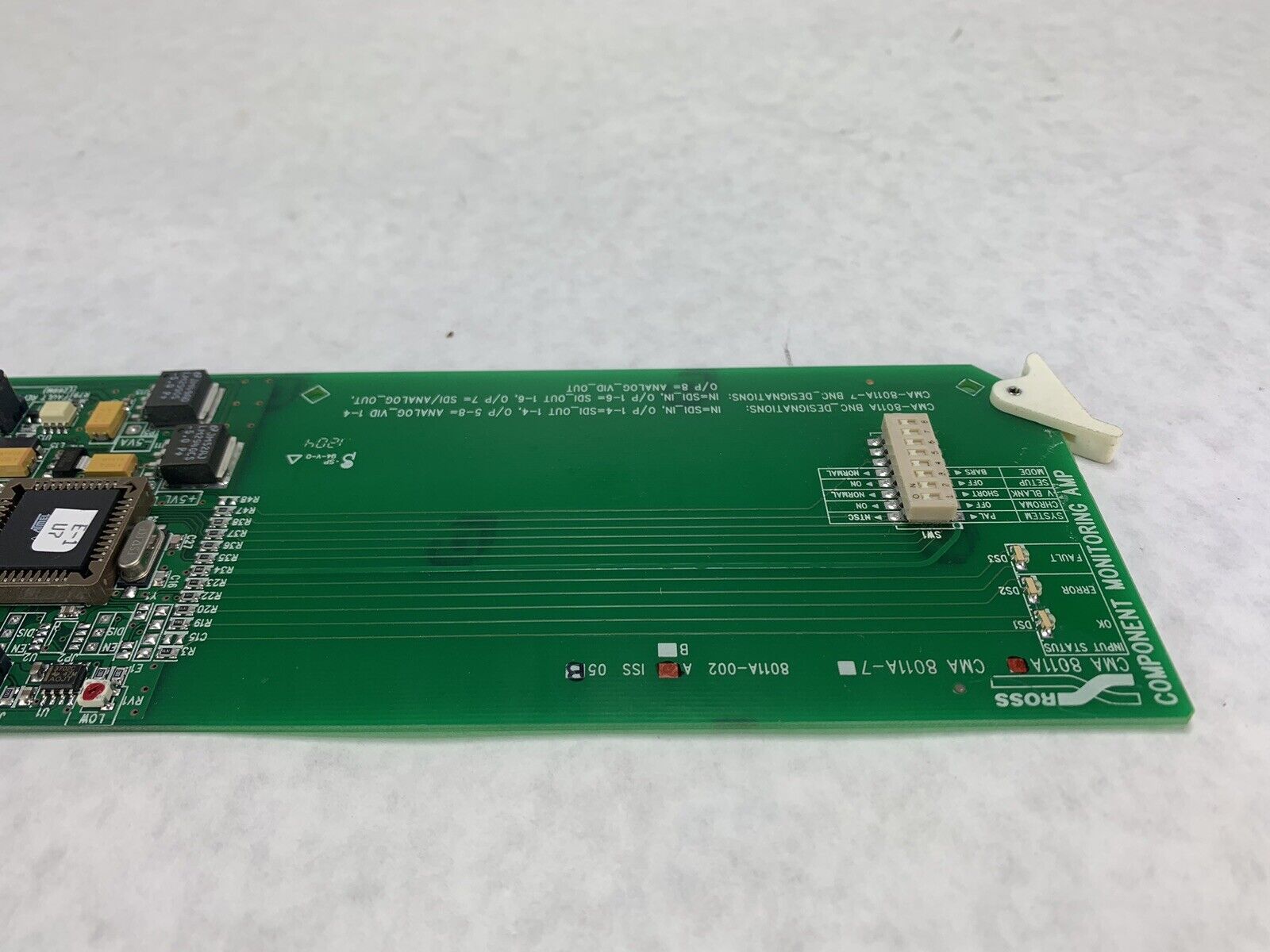 Ross CMA-8011A SDI Component Monitoring and Reclocking Amplifier