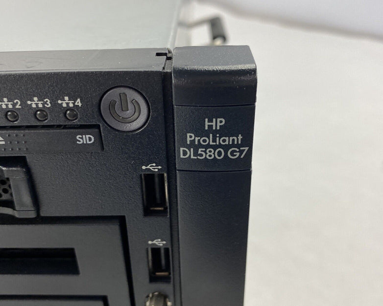 HP Proliant DL580 G7 Rack 2x Xeon E7-8867L  2.13GHz 96GB No HDD/OS