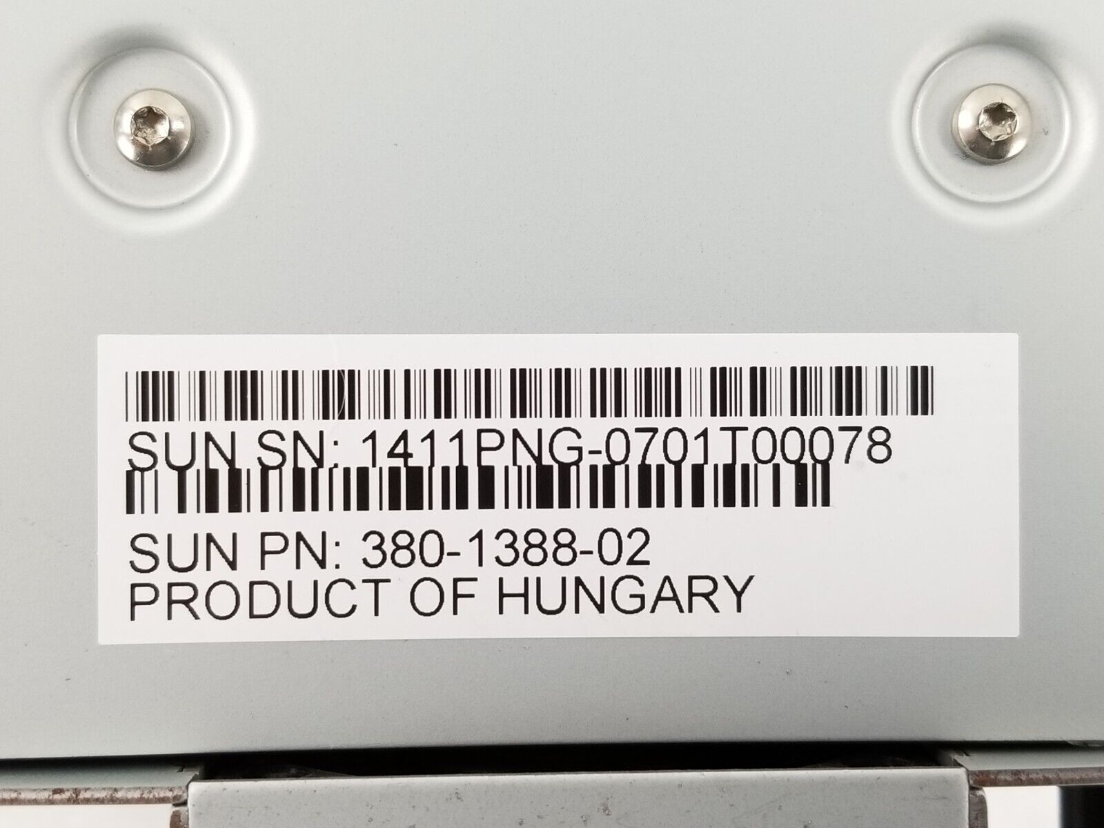 Oracle Sun 380-13878-02  LTO2 LVD SCSI Tape Loader Drive for StorEdge C4