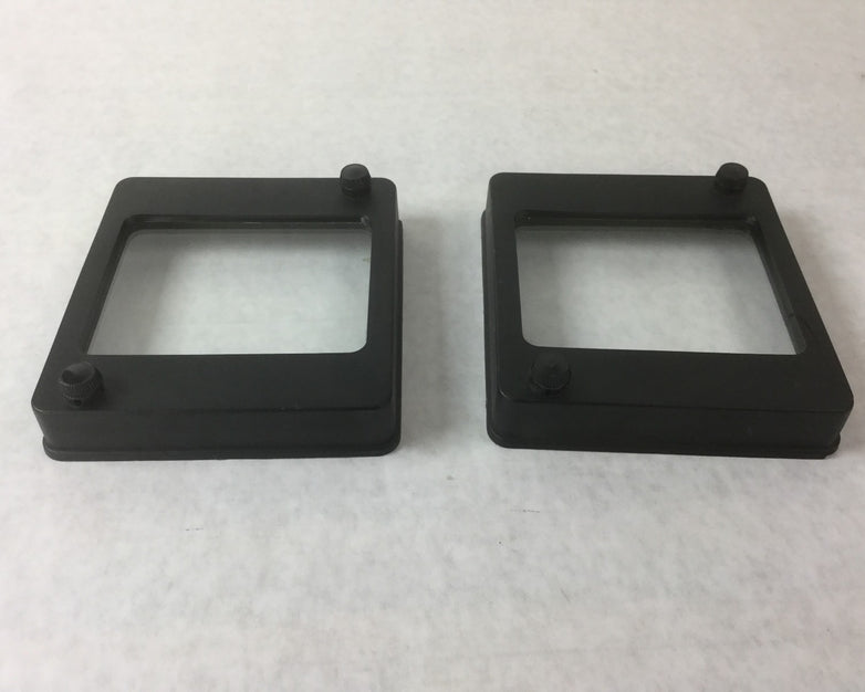 Glass Cover Only for GE Auxiliary Relays, (Lot of 2)Frame Cracked
