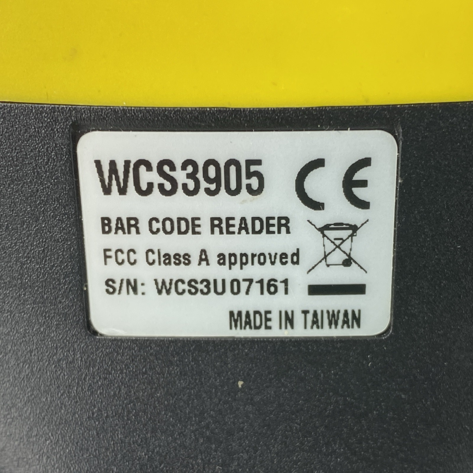 Wasp WCS3905 Corded USB Bar Code Reader Tested Lot of 4