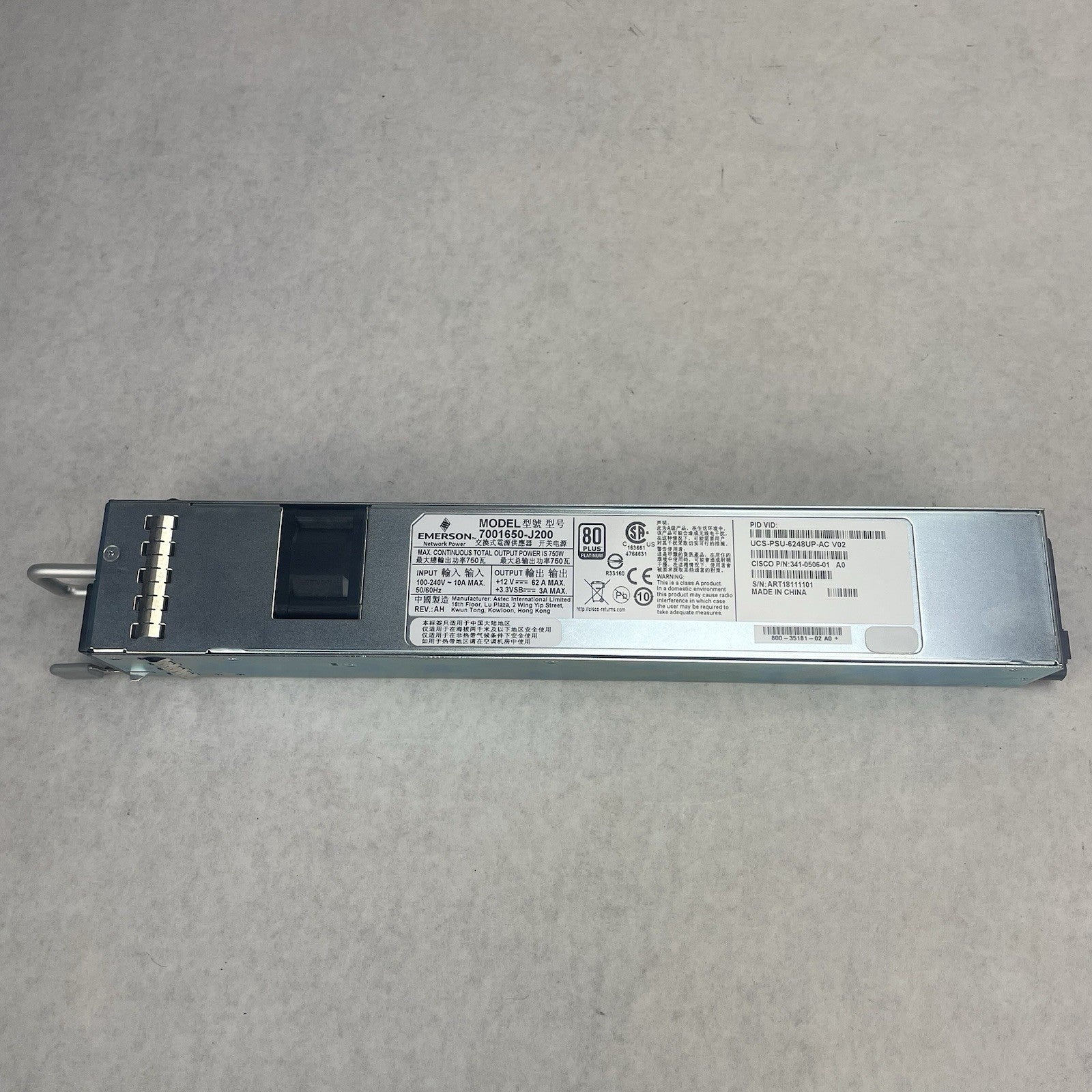Emerson 7001650-J200 Power Supply Lot of 26