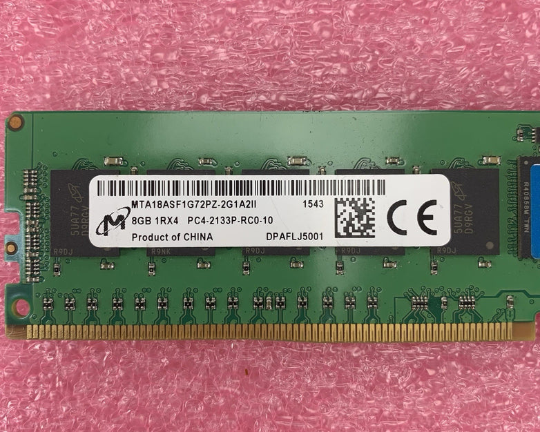 Crucial MTA18ASF1G72PZ-2G1A2II PC4-2133P-RC0-10 8GB 1Rx4 Desktop Memory RAM