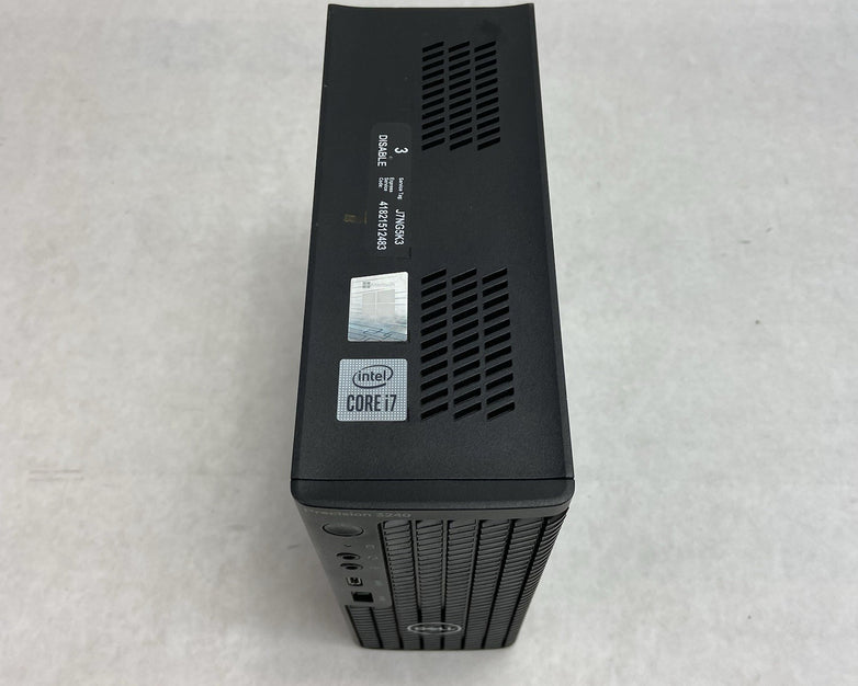 Dell Precision 3240 Micro Intel Core i7-10700 2.9GHz 32GB RAM No AC/HDD/OS