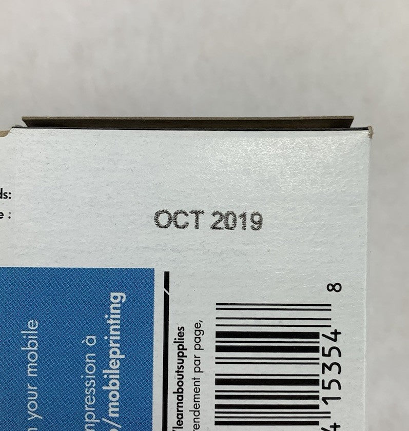 HP N9H55FN 920 Ink Cartridges Cyan Magenta Yellow EXP Oct. 2019 (Lot of 4)