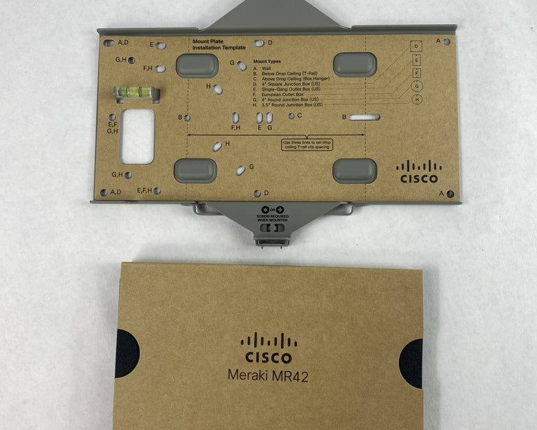 Cisco Meraki MA-MNT-MR-8 Mounting Kit for MR42 Access Point