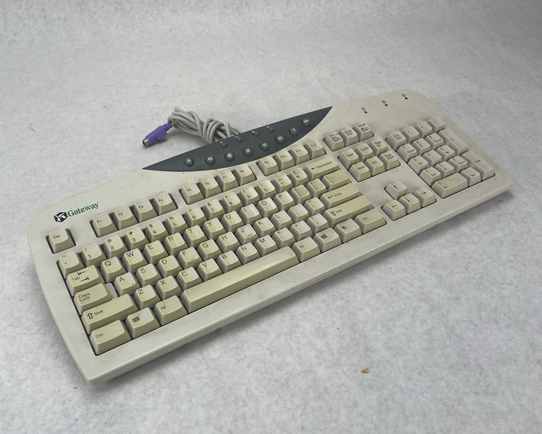 Gateway Keyboard RT3602 Vintage Wired Tested