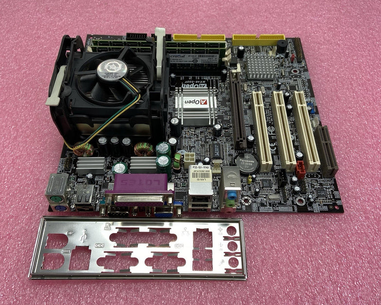 AOpen MX46-533V Motherboard Intel Pentium II 750MHz 2GB RAM w/IO Shield